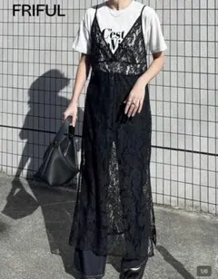 レースキャミワンピ　SHEIN