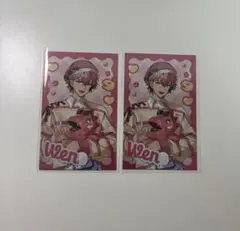 にじさんじ　ぎゃうるふ　チェキ　赤城ウェン