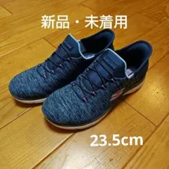 【新品】SKECHERS Slip-ins ネイビー スニーカー⚠️週末価格