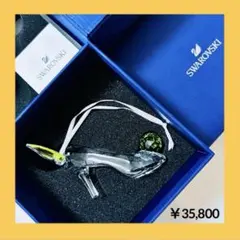 883【新品未使用】￥35,800ティンカーベル靴SWAROVSKIフィギュリン