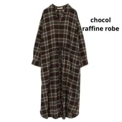 チェックシャツワンピース