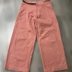 STUDIO NICHOLSON ピンク ワイドパンツ Mのサムネイル