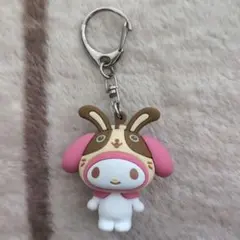 マイメロディ × 宇佐美 ラバーキーホルダー