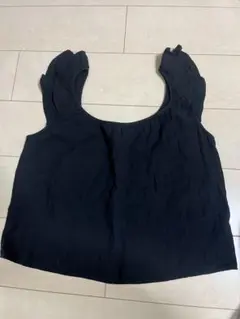 GAP ビスチェ ブラック XSサイズ フリル袖のサムネイル