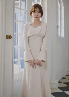 ワンピース herlipto Cascading Gathered Dress herlipto Cascading Gathered Dress - メルカリ