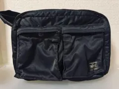 【PORTER】タンカー 2層式 ショルダーバッグ ブラック【吉田カバン】