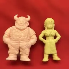 レトロ ドラゴンボール 消しゴム チチ、牛魔王親子2体セット