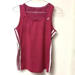 adidas タンクトップ M ピンク