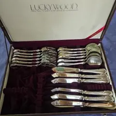 LUCKYWOOD EPNS 高級洋白銀器カトラリー18pc フィッシュ用 LUCKYWOOD EPNS 高級洋白銀器カトラリー18pc フィッシュ用 - メルカリ