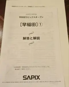 2026年最新】学校別サピックスオープン早稲田の人気アイテム - メルカリ