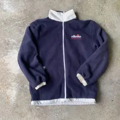 90s エレッセ ellesse ヘリテージ　フリース　リバーシブル