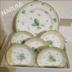 未使用箱入　NARUMI　ナルミ　プレートセット ケーキセット　パーティーセットのサムネイル
