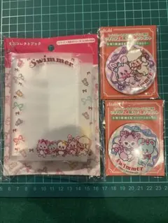 SWIMMER ミニコレクトブック & 缶ミラー 3点セット
