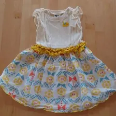 Petit jam花柄ワンピース　サイズ80