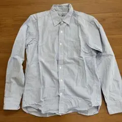 MUJI コットン長袖シャツ