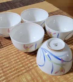 香蘭社 (オーキットガーデン) 湯呑み5客