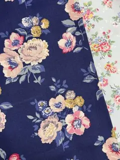 21♬ෆ˚*年末セール・【2枚セット】キャスキッドソン・デニム生地