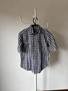 POLO JEANS RALPH LAUREN チェック柄 半袖シャツ 青