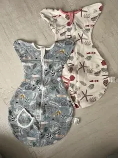 秋冬用　スワドル2枚セット Sサイズ