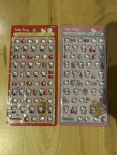 正規品　ボンボンドロップシール　ミニ　ハローキティ 2点セット