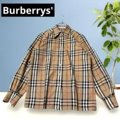 バーバリーズBurberrys'☆ノバチェック 長袖シャツブラウス 11 定番