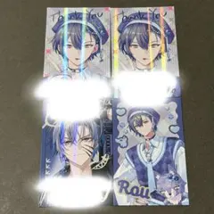 にじさんじ ぎゃうるふ チェキ風カード 小柳ロウ　セット