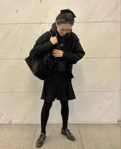 金子綾着用完売品 uncraveスムースニットカーディガンスカートセット