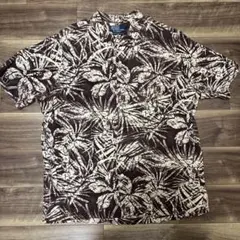 い*柴様 Polo Ralph Lauren 総柄 レーヨン オープンカラーシャ - メルカリ