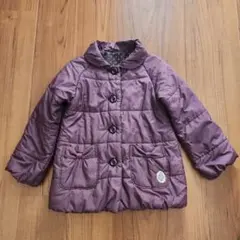☆美品☆ BeBe　Noeil　ノイユ　中綿コート　ジャケット　紫　120