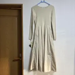 NEUTRAL BEAUTY BASE ベージュ ロングワンピース