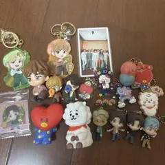BTS BT21 キーホルダーセット フォトカード付き
