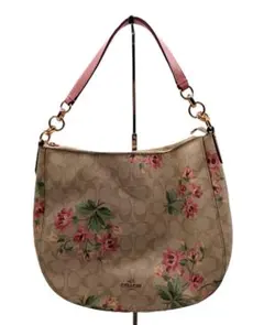 COACH F72656 フローラル リリー プリント トートバッグ