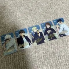 呪術廻戦　アニメイト特典　クリアカード　5枚セット　コンプリート