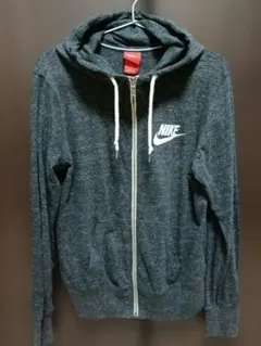NIKE 薄手ジップアップパーカー グレー XLのサムネイル