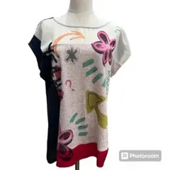 デシグアル　Tシャツ　カットソー　Mのサムネイル