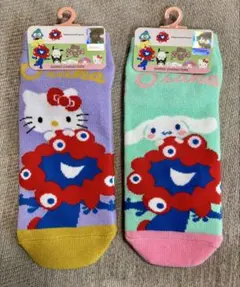万博限定 マイメロディ なりきり靴下 ソックス ミャクミャク サンリオ