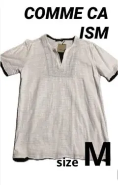 【新品】COMME CA ISM 半袖カットソー　Mサイズ