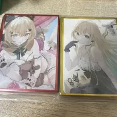 白詰草　スリーブ 胡桃のあ 藍沢エマ 2種セット　ぶいすぽっ！