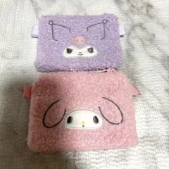 【2点セット】新品未使用　マイメロディ　クロミ　ポーチ　サンリオ　ガチャガチャ