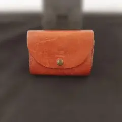 栃木レザー 本革 ミニ財布 コンパクトウォレット ヴィンテージ