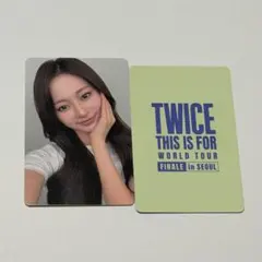 TWICE this is for finale 入場特典 ジョンヨン ソウル - メルカリ