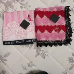 ANNA SUI タオルハンカチ 2枚セット
