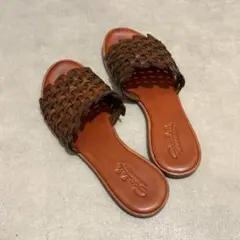 dragon レザーメッシュサンダル　bshop