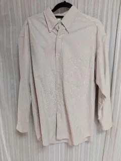 UNIQLO　U ストライプ 長袖シャツ L