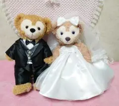 【りんごあめ様 ご確認用】ダッフィー シェリーメイ ウェディング コスチューム