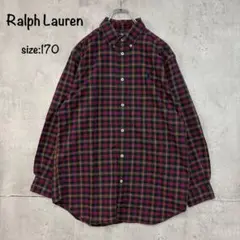 Ralph Lauren ラルフローレン タータン チェック シャツ BD