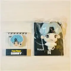 bts TinyTAN ワッペン・プラッシュバッジ SUGA シュガ