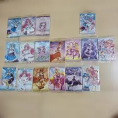 新品未開封 ひろがるスカイプリキュア ウエハースカード 七弾〜九弾 17枚セット