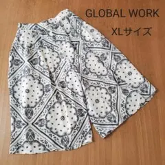 【値下げ】グローバルワーク　キッズ　ガウチョパンツ