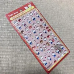 キティ(赤)ボンボンドロップシール　ミニ